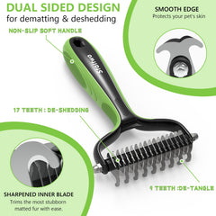 STALTWO Mango ergonómico y antideslizante para cepillado cómodo.
