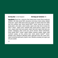 Standard Process Canine Dermal Support: dosis precisa con la cuchara dosificadora para perros.