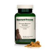 Standard Process Canine Hepatic Support, botella vertido, favorece la función hepática y la digestión.