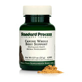 Standard Process Canine Whole Body Support envase, base nutricional diaria