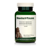 Standard Process Canine Immune System Support, pote de 110 g para reforzar la salud canina.
