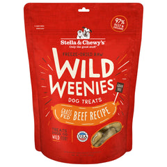 Stella & Chewy's Wild Weenies, bolsa de 11.5 oz, ideal para recompensa de entrenamiento.