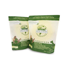Steve's Real Food Turducken: bolsa 1.25 lb para perros y gatos