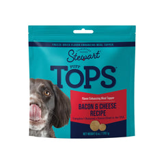 Stewart PuffTops Bacon y Queso: empaque frontal para reforzar el sabor de cada comida.