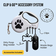 STITCHLEASH asas ergonómicas, agarre cómodo para caminatas largas