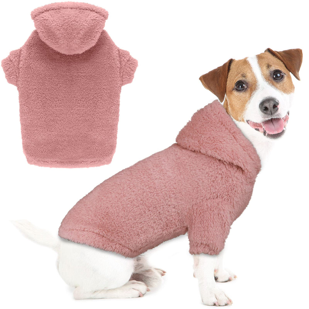 Sudadera para perro mediano Stpiatue, vista frontal, diseño cálido para días fríos.