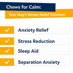 STRELLALAB Cachorros Perro Calma, masticables aptos para cachorros.