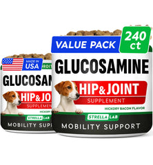STRELLALAB glucosamina para perros muestra movilidad diaria para caminar con comodidad