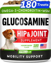 STRELLALAB Glucosamina para perros, empaque del producto para movilidad y cuidado articular.