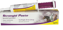 Strongid Paste: aplicación oral segura para desparasitar caballos.