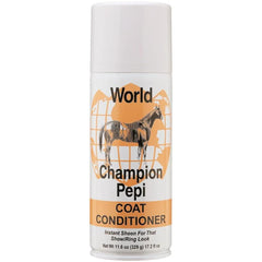 STYLE AROMATHERAPY Pepi Coat Conditioner, aplicación en pelaje de caballo, mejora suavidad y manejo del pelaje.