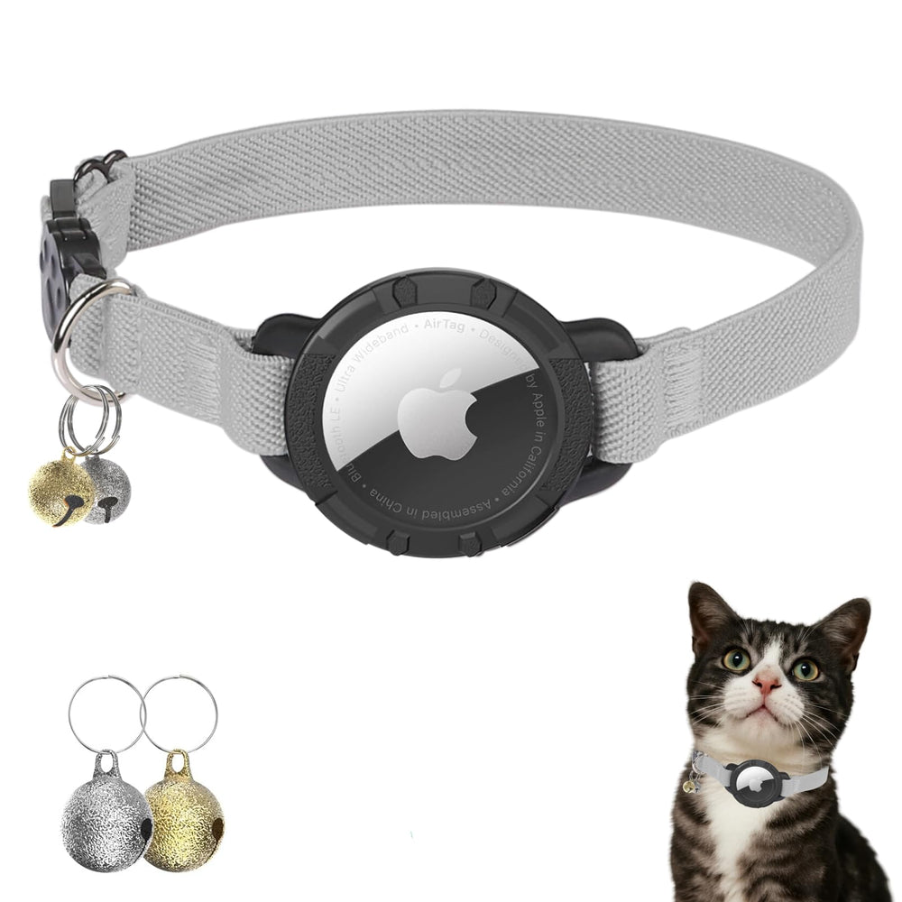 Collar sucegi AirTag con ajuste perfecto para rastreo seguro y cómodo.