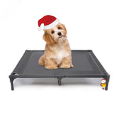 suddus cama elevada para perros medianos con malla Teslin para mejor ventilación