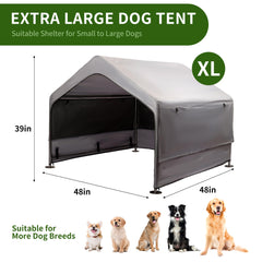 SUMMERTRAIL-ventanas-malla-tres-lados permiten ventilación y visibilidad para mascotas.