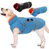 SUNFURA frente de la capa para perro invierno, abrigo cálido para paseos diarios.