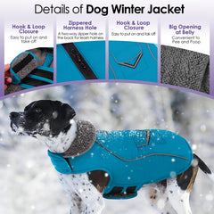 SUNFURA cierre velcro perro: ponible rápido para diferentes cuerpos