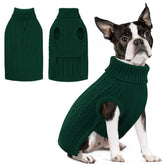 SUNFURA sudadera para perro Navidad frente: calor suave para paseos festivos de invierno