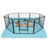 Sunheir almohadilla pipí para perros, azul 72x72, absorbe líquidos y evita fugas.