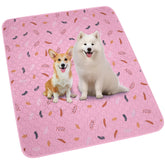 Sunheir pad higienico para perros 72x72 rosa, absorbe y mantiene seco el área