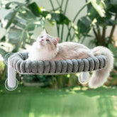 Sunhoo cama ventana gato acolchada ofrece soporte cómodo y vista panorámica para el felino