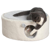 Sunhoo cama elevada para gatos con funda lavable y descanso cómodo