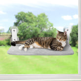 Sunhoo hamaca ventana gato: descanso cómodo y vista al exterior.