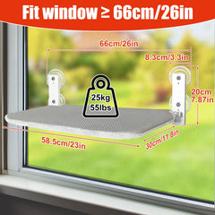 Sunhoo estructura de acero pintado brinda reposo estable para gatos