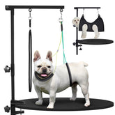 SUNMCCN brazo-grooming con hamaca ajustable para perros; comodidad durante el baño.