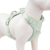 Sunraymascota arnés con clip frontal para control suave durante paseos.