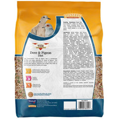 Sunseed Vita Sunscript Dove Pigeon, aves comiendo al aire libre, rutina diaria