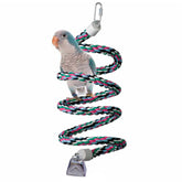 SB324 de Super Bird Creations, bungee para pajaro mediano, promueve ejercicio y entretenimiento.