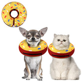 Supet collar cono inflable para perros pequeños; diseño cómodo y práctico para evitar lamer heridas.