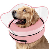 Supet collar donut inflable, vista frontal, protege la zona operada.