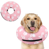 Supet collar donut inflable para perros, protección suave tras cirugía, evita lamer la herida