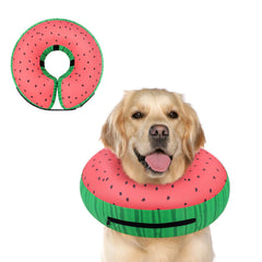 Supet collar rosquilla inflable para perro: soporte cómodo durante la recuperación.
