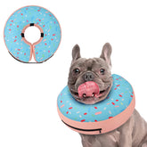 Supet collar-donut-inflable-perro-tras-cirugia protege la herida evitando lamidos.