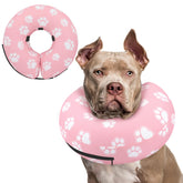 Colar inflable Supet en forma de donut para perro protege la herida quirúrgica
