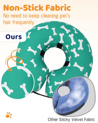 Supet collar inflable ligero con relleno interior para soporte del cuello
