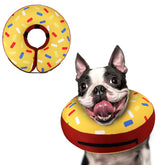 supet collar inflable para perro tras cirugía, protege la herida sin bloquear la visión