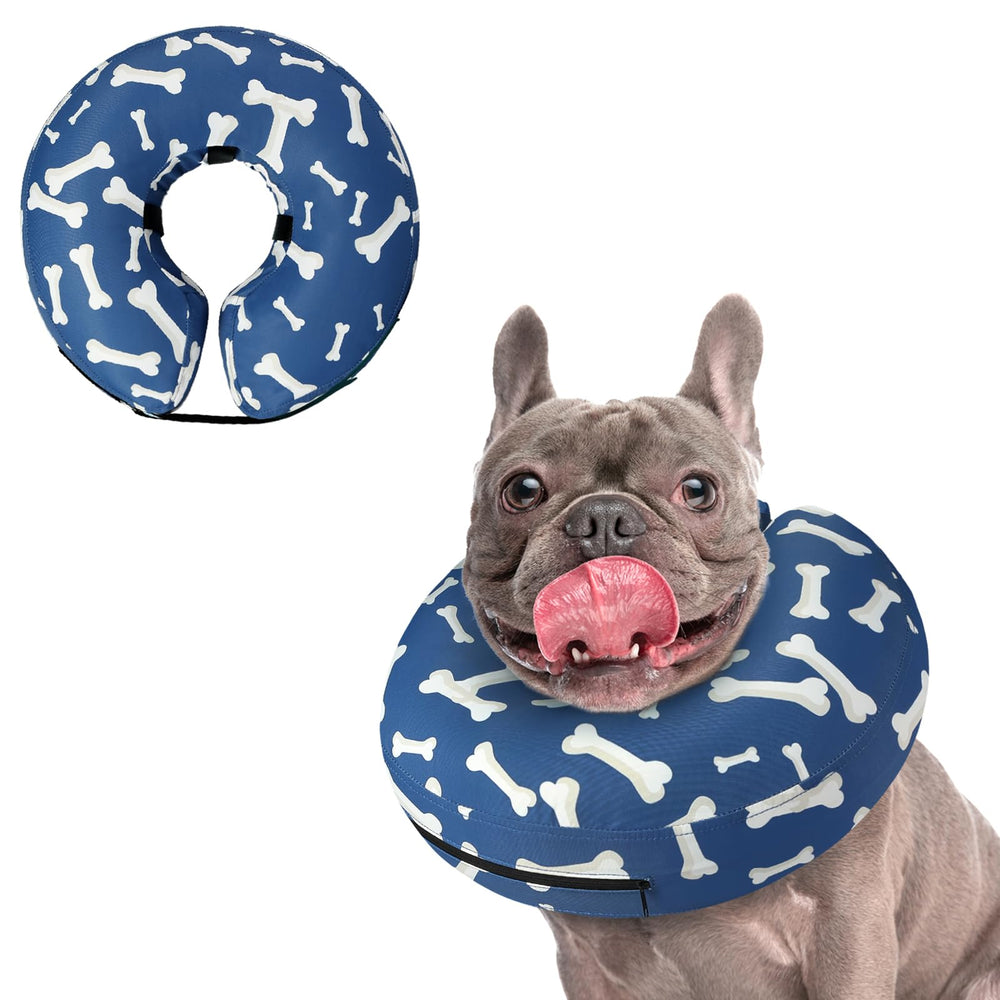 Supet collar inflable para perro grande: evita lamer heridas y facilita la recuperación