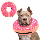 Supet collar inflable rosquilla para perro, evita morder y lamido de la herida.