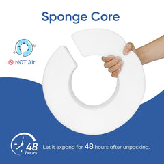 Supet collar nucleo esponja ligero: estructura estable sin peso para moverse.