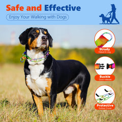 Supet collar prong para perro, ajuste mediano, entrenamiento seguro y directo.