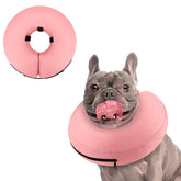 Cono inflable Supet con donut exterior protege la zona sensible sin bloquear la visión.