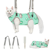 Supet hamaca para gato facilita recorte de uñas con soporte suave y calmante.