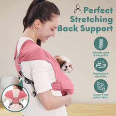 Base reforzada del Supet sling evita hundimiento y deslizamiento.