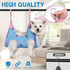 Tejido 3D transpirable de Supet mantiene a la mascota fresca durante sesiones.
