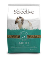 Supreme Petfoods Science Selective conejo adulto en envase 1,5 kg, fácil de almacenar.