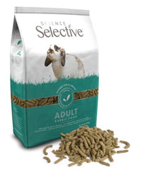 Supreme Petfoods Science Selective, fibra alta al 25%, ayuda a la digestión.