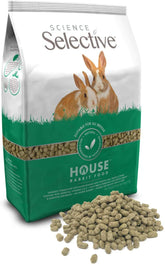 Supreme Petfoods Science Selective pour lapin, granulés brun naturel, soutien digestion.